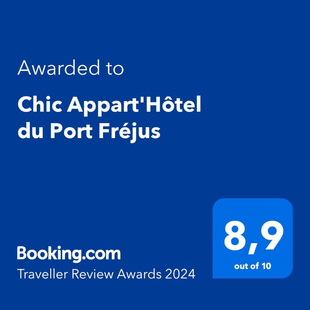 Chic Appart'Hotel Du Port Frejus Ngoại thất bức ảnh